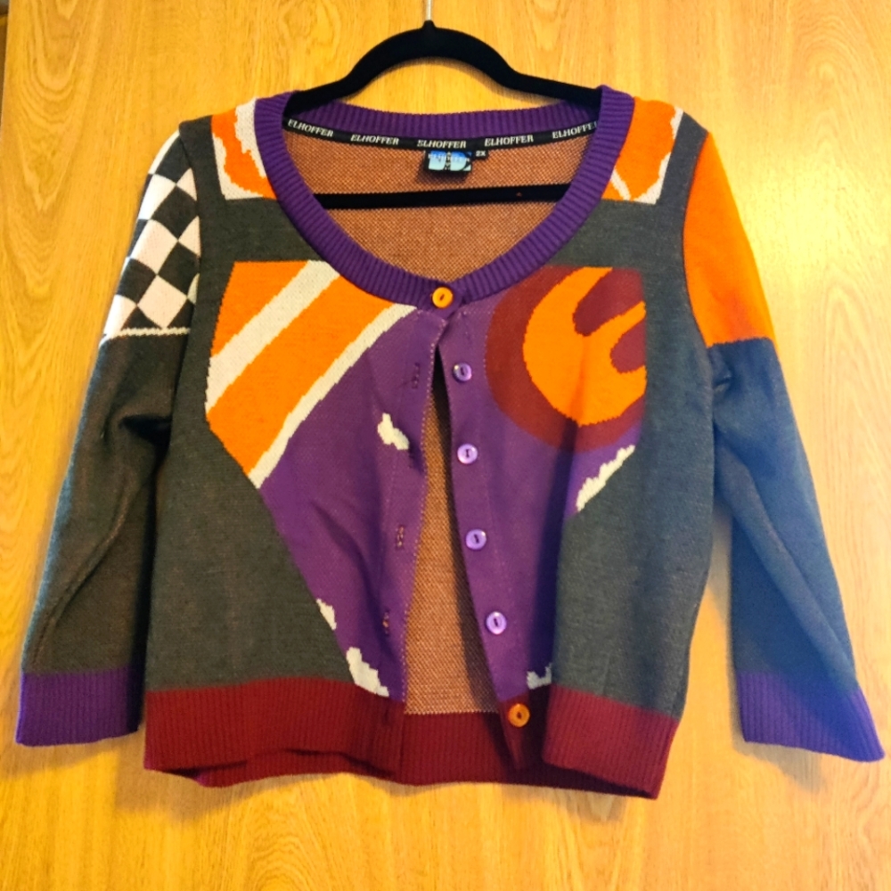 Elhoffer Design Galactic Artist Cardi